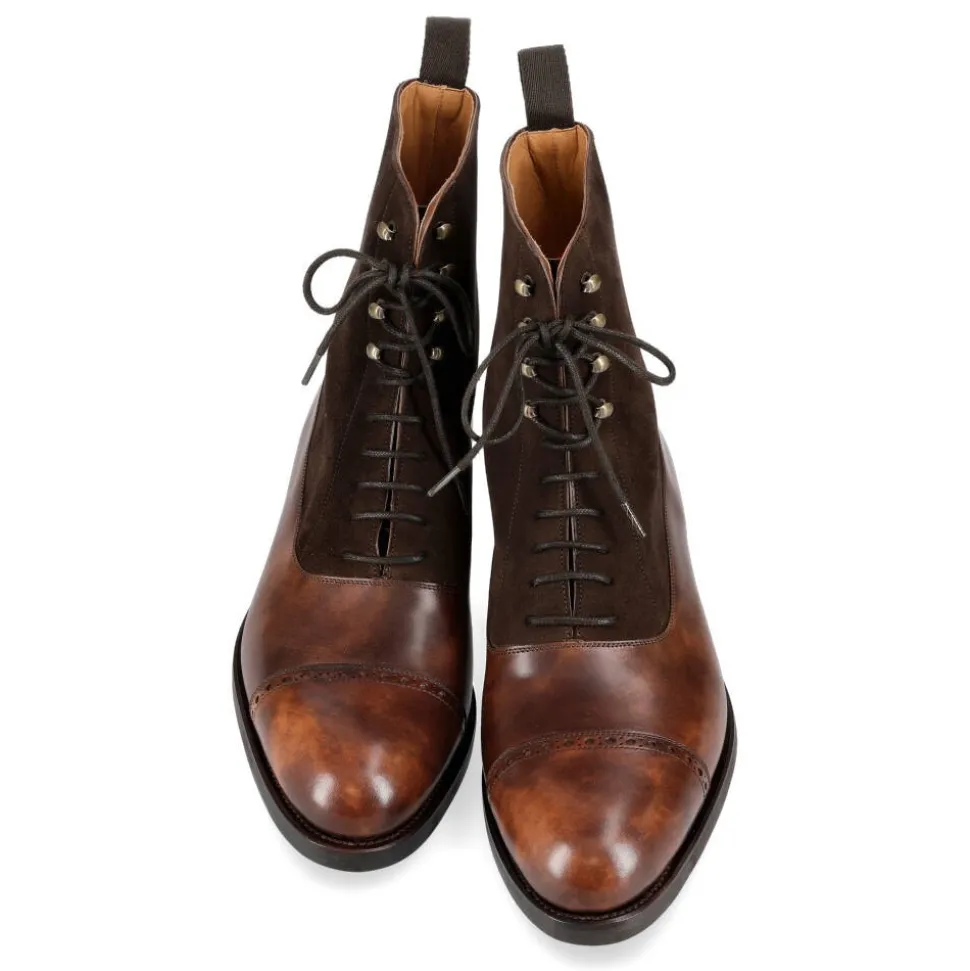 Balmoral Boots|Carmina BALMORAL BOOTS 80092 FOREST BROWN