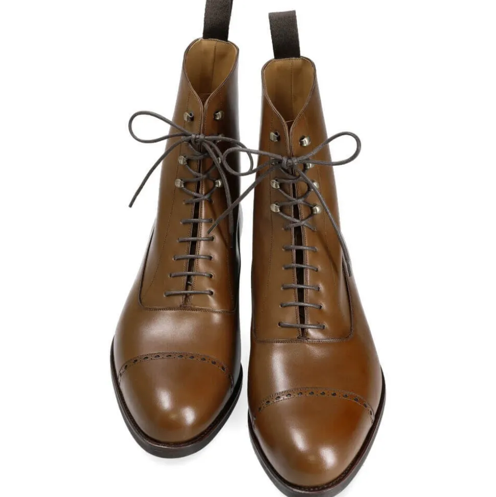 Balmoral Boots|Carmina BALMORAL BOOTS 80092 FOREST BROWN