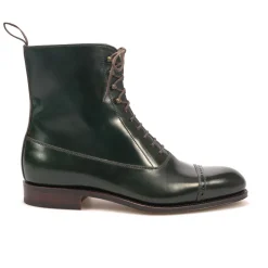 Cordovan Boots|Carmina BALMORAL CORDOVAN BOOTS 80092 ROBERT GREEN
