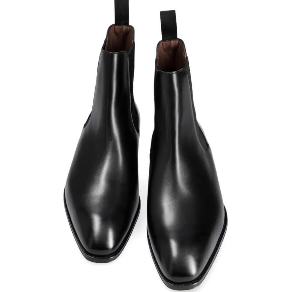 Chelsea Boots|Carmina BLACK CHELSEA BOOTS 80216 SIMPSON