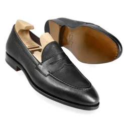 Penny Loafers|Carmina PENNY LOAFERS 80191 UETAM BLACK