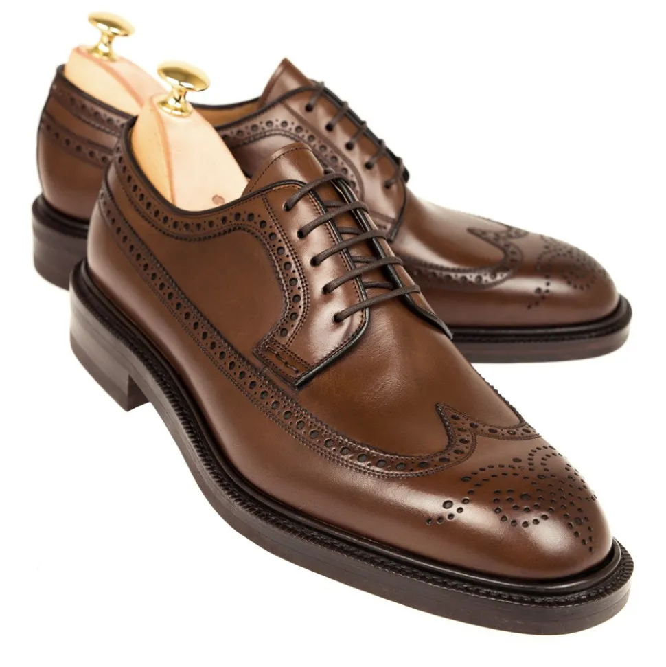 Longwing Derby|Carmina BLUCHER SHOES 532 DETROIT BROWN/BLACK