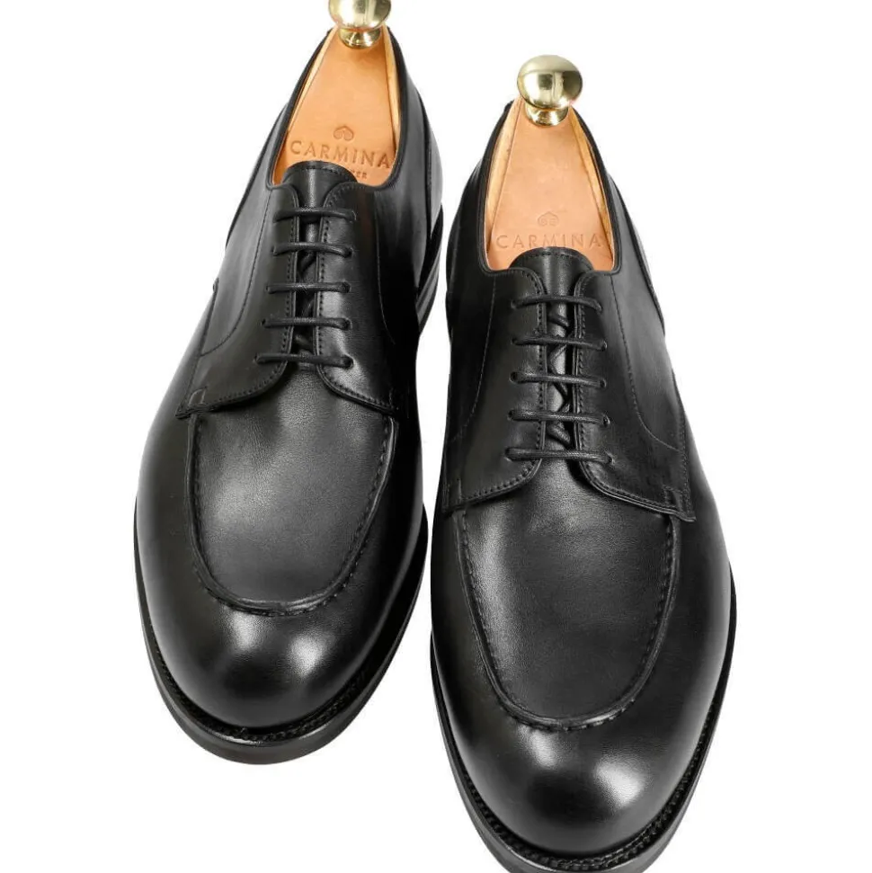 Norwegian Shoes|Carmina BLUCHER SHOES 80871 LLUBI BLACK