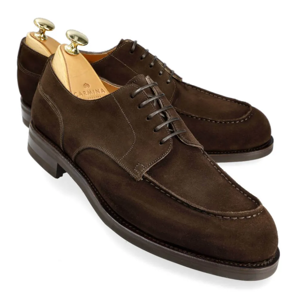 Norwegian Shoes|Carmina BLUCHER SHOES 80871 LLUBI BROWN