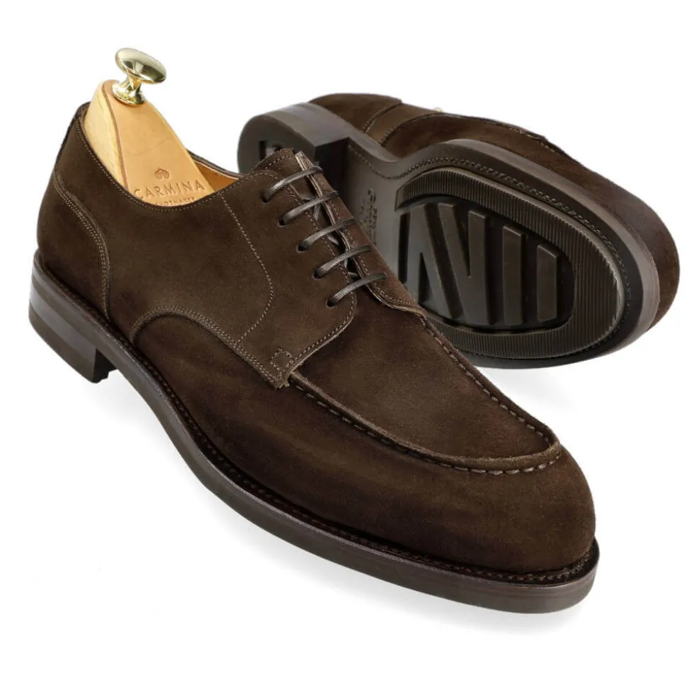 Norwegian Shoes|Carmina BLUCHER SHOES 80871 LLUBI BROWN