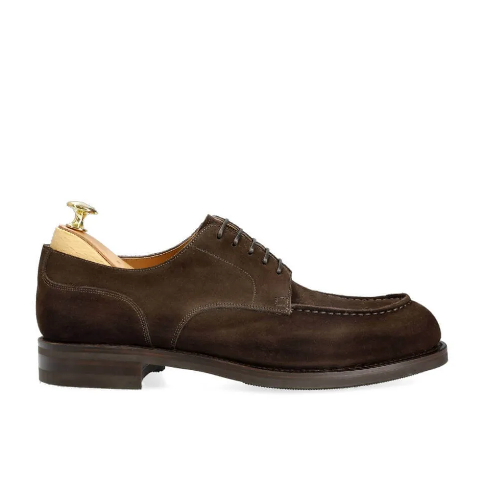 Norwegian Shoes|Carmina BLUCHER SHOES 80871 LLUBI BROWN
