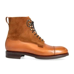 Cap Toe Boots|Men's Work Boots|Carmina CAPTOE WORK BOOTS 80791 OSCAR TANNED/TOBACCO