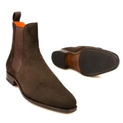 Women's Chelsea Boots|Carmina CHELSEA BOOTS 1118 HILLS BROWN