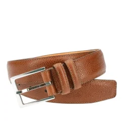 Men's Belts|Carmina CHESTNUT KARAGRAIN BELT CHESNUT