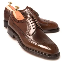 Longwing Derby|Cordovan Derby Shoes|Carmina CORDOVAN BLUCHER SHOES 532 DETROIT