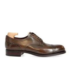 Cordovan Derby Shoes|Carmina CORDOVAN BLUCHER SHOES 80531 FOREST ARMAGNAC