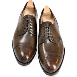 Cordovan Derby Shoes|Carmina CORDOVAN BLUCHER SHOES 80531 FOREST ARMAGNAC