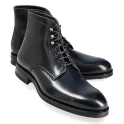 Men's Work Boots|Cordovan Boots|Carmina CORDOVAN BOOTS 80793 OSCAR NAVY