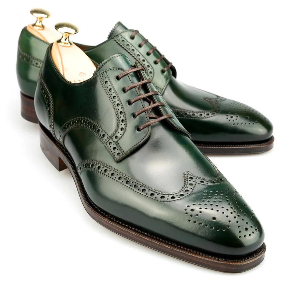 Cordovan Derby Shoes|Carmina CORDOVAN DERBY SHOES 80254 RAIN