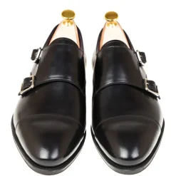Double Monk Strap Shoes|Cordovan Monk Strap Shoes|Carmina CORDOVAN DOUBLE MONK STRAP 80250 INCA BLACK