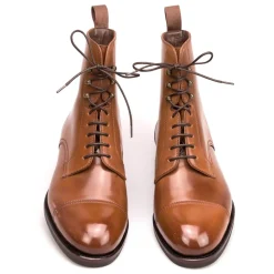 Men's Work Boots|Cap Toe Boots|Carmina CORDOVAN DRESS BOOTS 80184 OSCAR