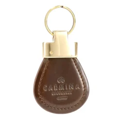Leather Keychain|Carmina CORDOVAN KEYCHAIN ARMAGNAC