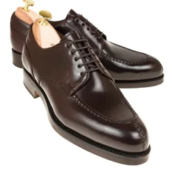Norwegian Shoes|Cordovan Derby Shoes|Carmina CORDOVAN NORWEGIAN SHOES 80414 FOREST BURGUNDY