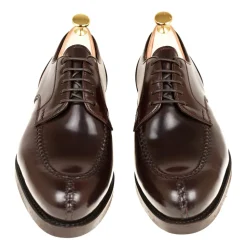 Norwegian Shoes|Cordovan Derby Shoes|Carmina CORDOVAN NORWEGIAN SHOES 80414 FOREST BURGUNDY