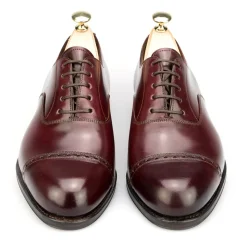 Cap Toe Oxfords|Cordovan Oxfords Shoes|Carmina CORDOVAN OXFORDS 762 FOREST