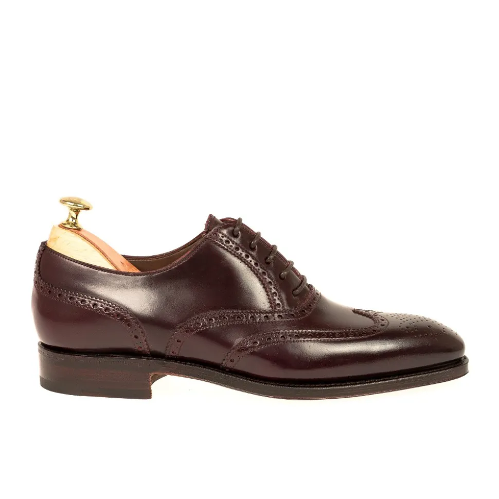 Cordovan Oxfords Shoes|Carmina CORDOVAN OXFORDS 922 RAIN BURGUNDY