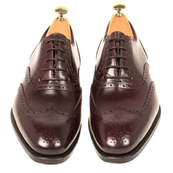 Cordovan Oxfords Shoes|Carmina CORDOVAN OXFORDS 922 RAIN BURGUNDY