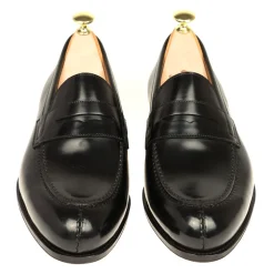 Cordovan Loafers|Carmina CORDOVAN PENNY LOAFERS 923 FOREST BLACK
