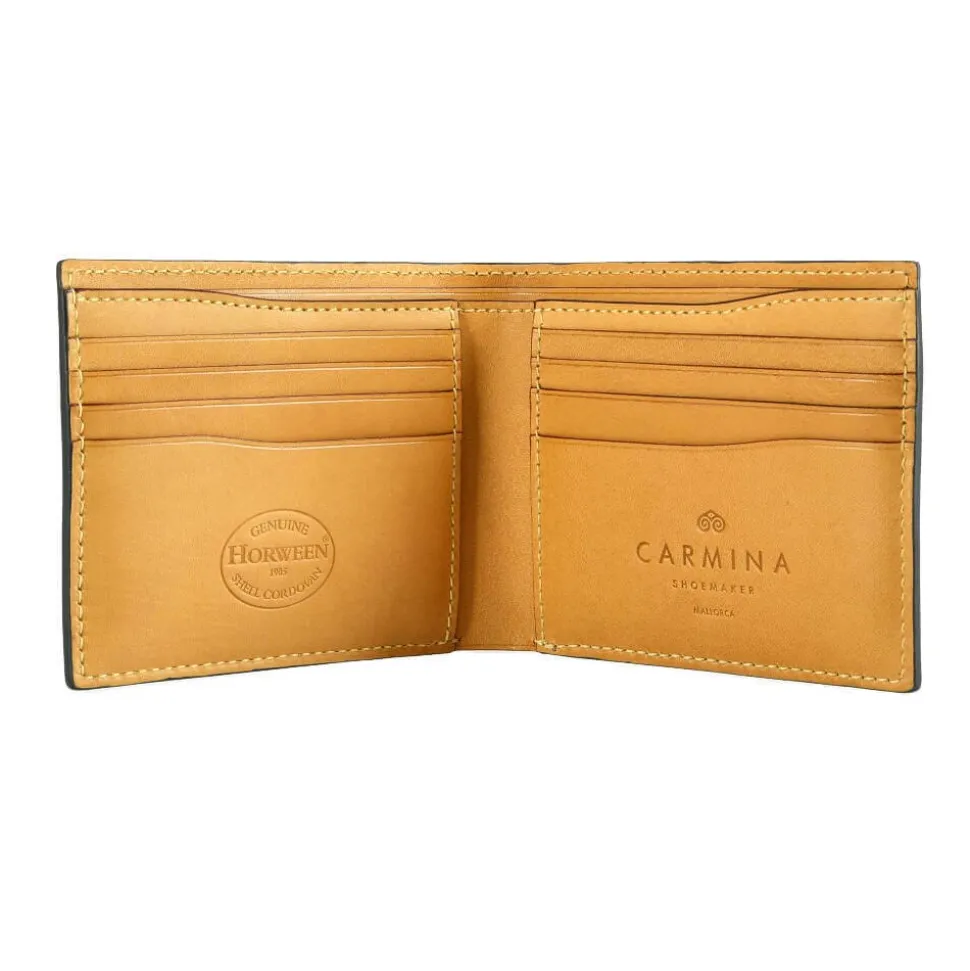 Wallet For Men|Carmina CORDOVAN SLIM WALLET FOR MEN GREEN