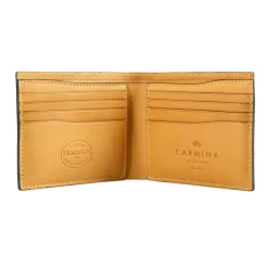 Wallet For Men|Carmina CORDOVAN SLIM WALLET FOR MEN ARMAGNAC