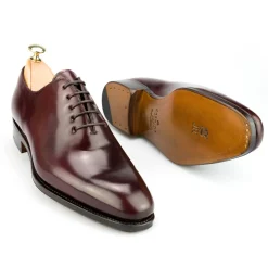 Wholecut Oxford|Cordovan Oxfords Shoes|Carmina CORDOVAN WHOLECUT OXFORD 910 RAIN BURGUNDY