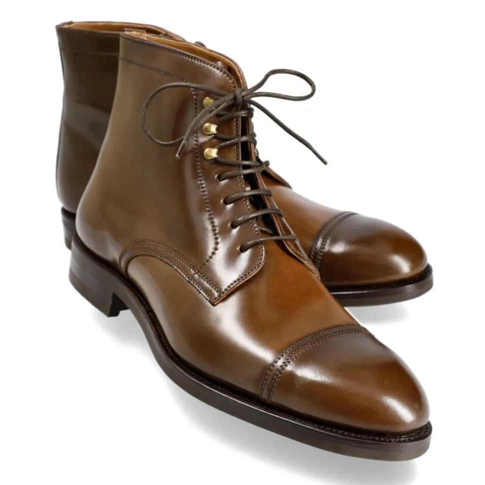 Cordovan Boots|Carmina CORDOVAN WORK BOOTS 80179 SOLLER ARMAGNAC