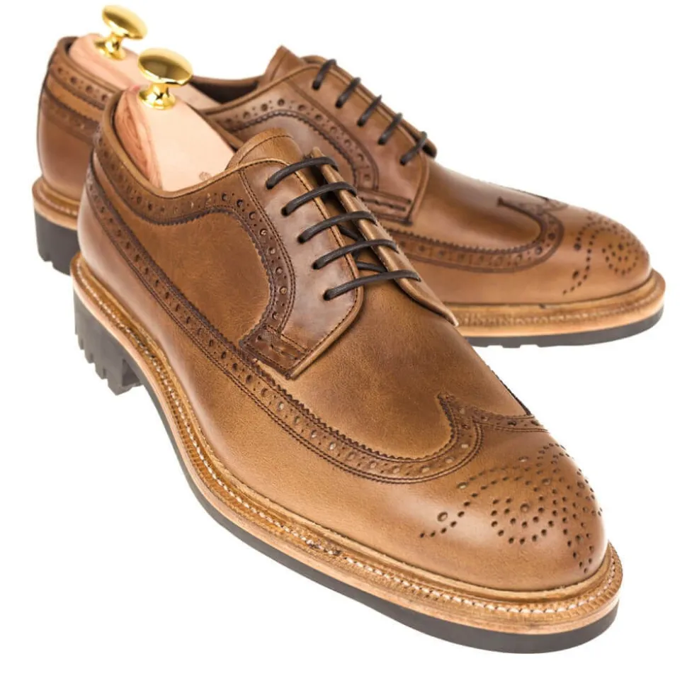 Longwing Derby|Carmina DERBY SHOES 532 OSCAR NATURAL