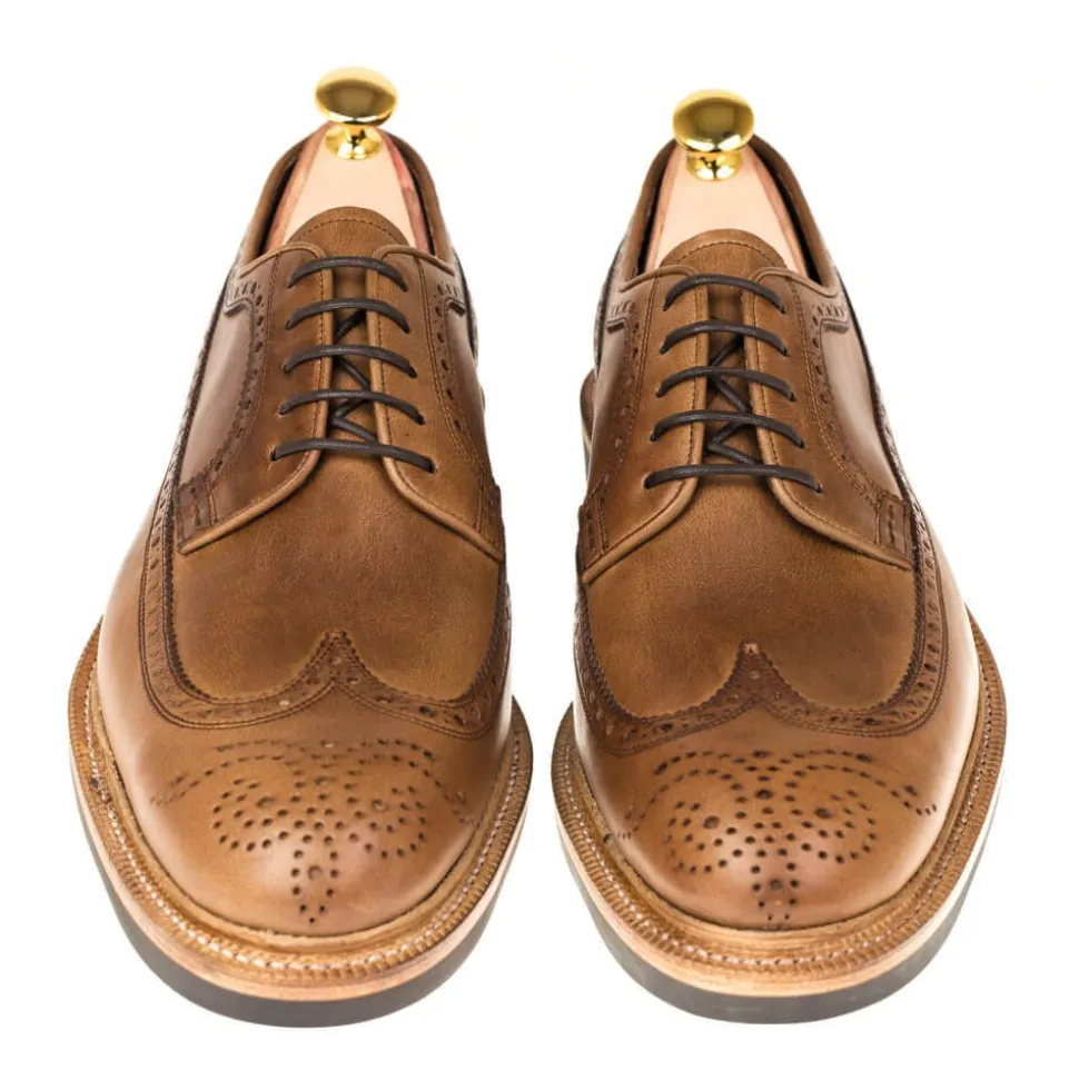 Longwing Derby|Carmina DERBY SHOES 532 OSCAR NATURAL