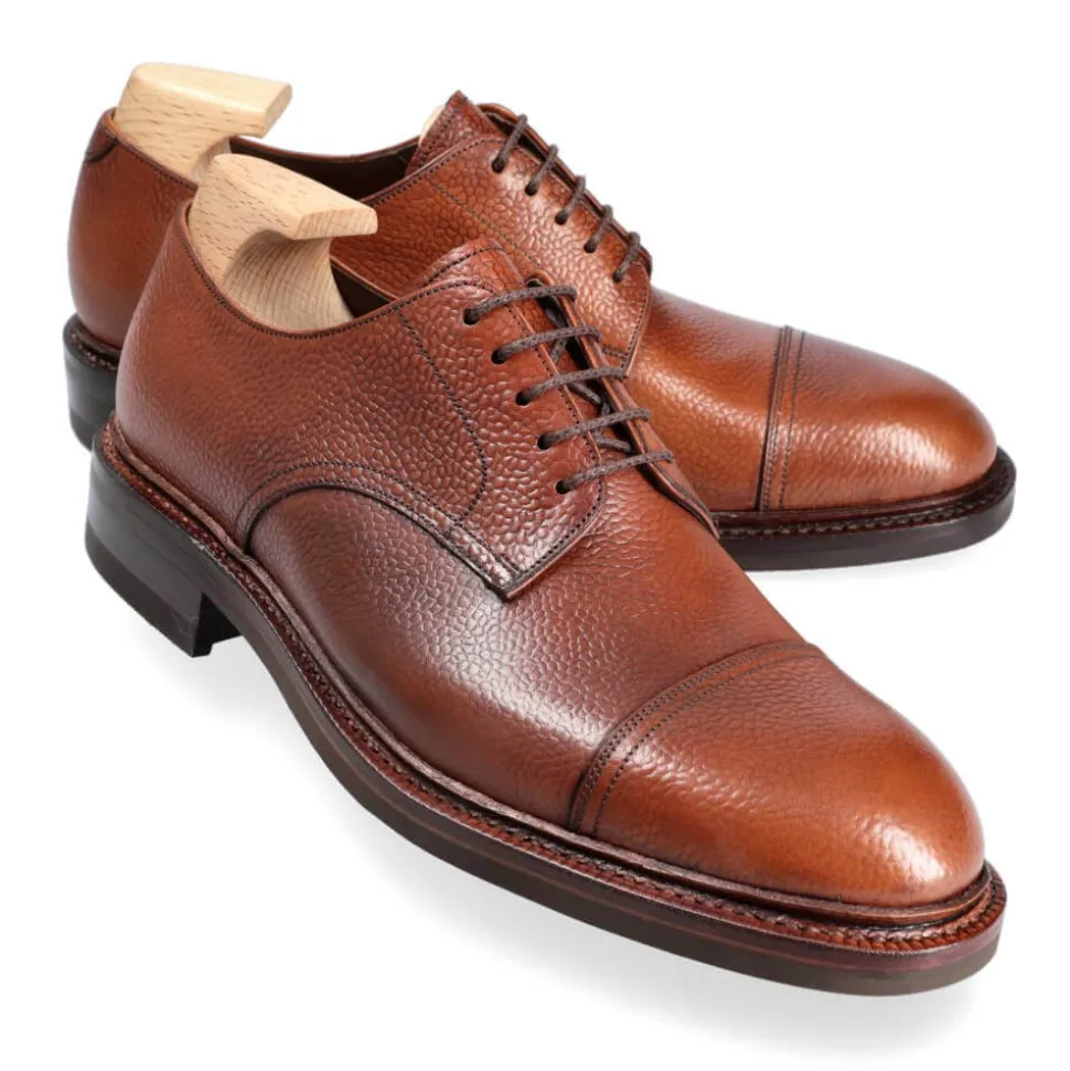 Cap Toe Derby|Carmina DERBY SHOES 80444 OSCAR CHESNUT