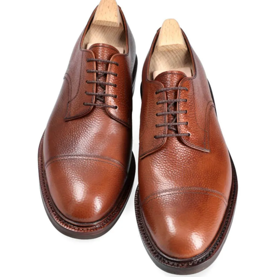 Cap Toe Derby|Carmina DERBY SHOES 80444 OSCAR CHESNUT