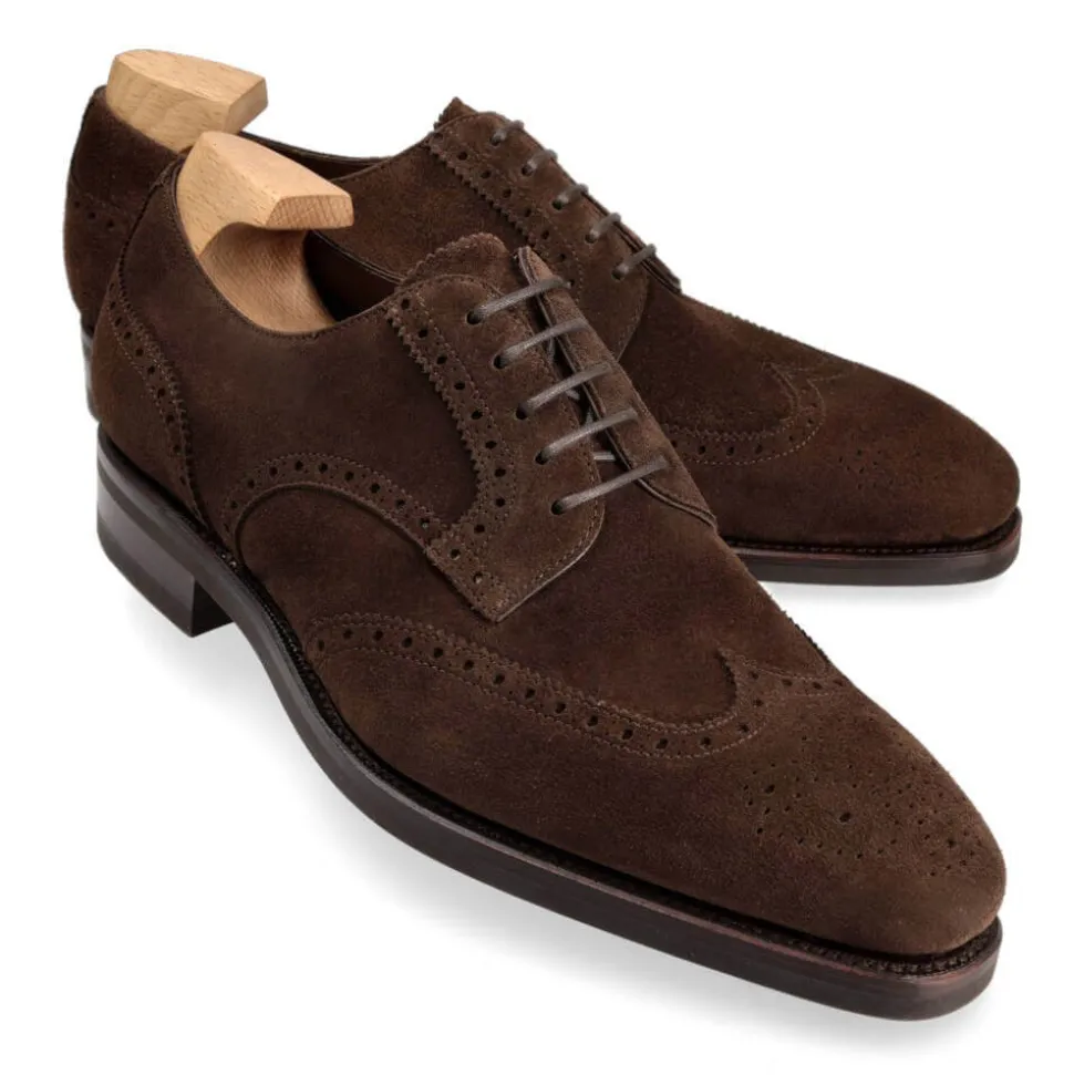 Wingtip Derby|Carmina DERBY SHOES 80254 RAIN BROWN