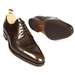 Cap Toe Derby|Carmina DERBY SHOES 80444 RAIN-EE BROWN