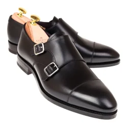 Double Monk Strap Shoes|Carmina DOUBLE MONK STRAP 80250 INCA BLACK