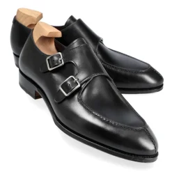 Double Monk Strap Shoes|Carmina DOUBLE MONK STRAP 80876 INCA BLACK