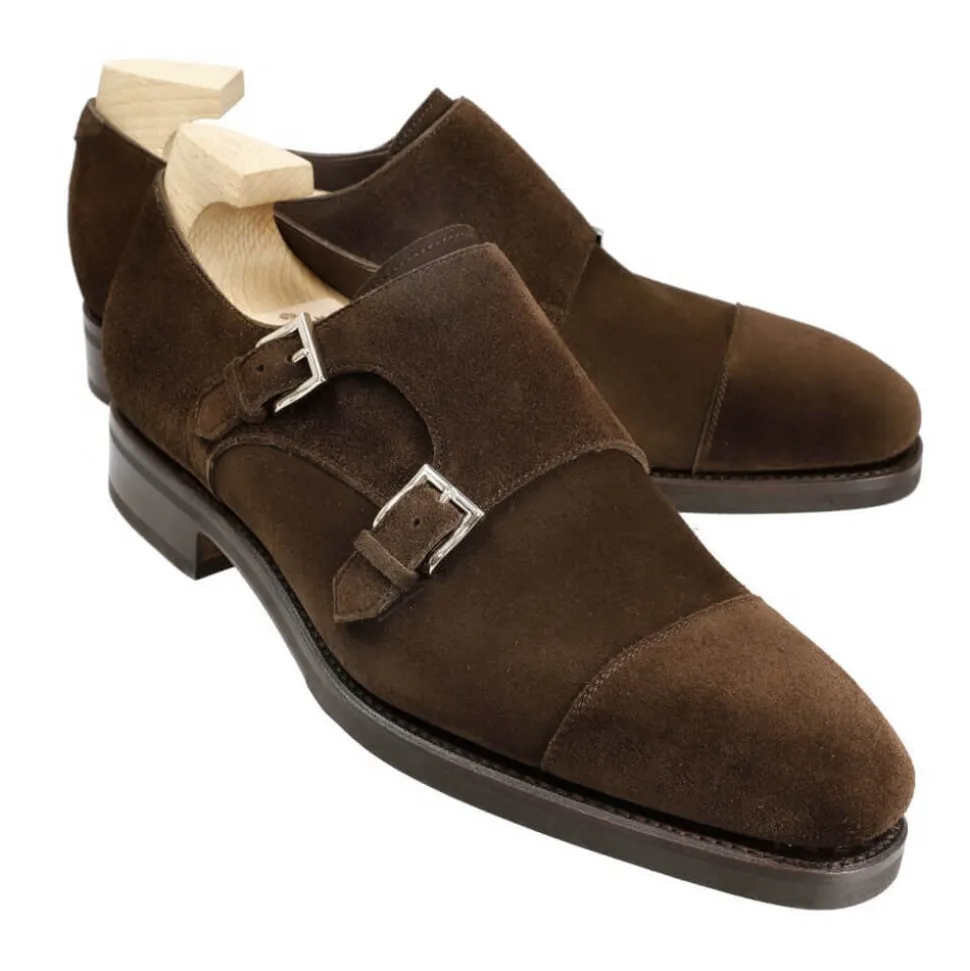 Double Monk Strap Shoes|Carmina DOUBLE MONK STRAP SHOES 80544 RAIN BROWN