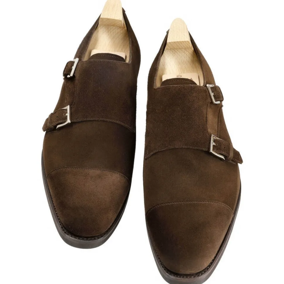 Double Monk Strap Shoes|Carmina DOUBLE MONK STRAP SHOES 80544 RAIN BROWN