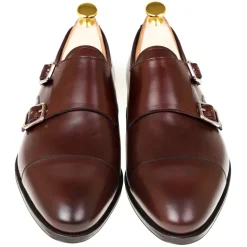 Double Monk Strap Shoes|Carmina DOUBLE MONK STRAPS 80250 INCA BURGUNDY