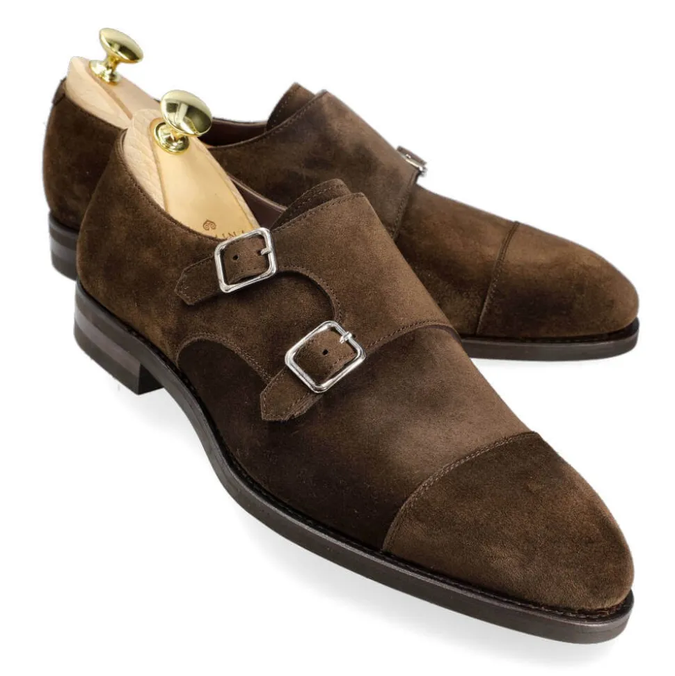Double Monk Strap Shoes|Carmina DOUBLE MONK STRAPS 80250 INCA BROWN