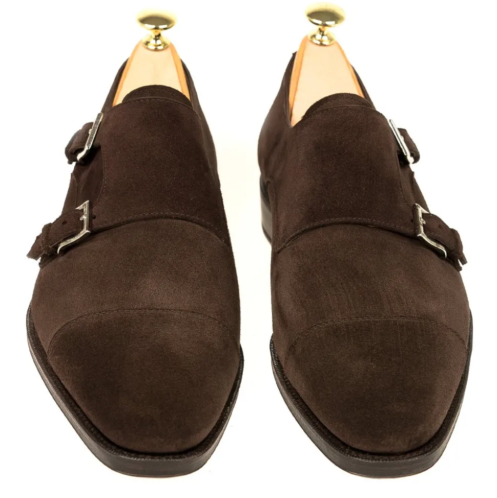 Double Monk Strap Shoes|Carmina DOUBLE MONK STRAPS 80544 RAIN BROWN