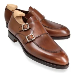 Double Monk Strap Shoes|Carmina DOUBLE MONK STRAPS 80735 TIMS BROWN