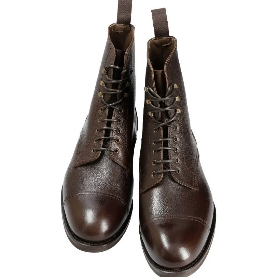 Men's Work Boots|Cap Toe Boots|Carmina DRESS BOOTS 80184 OSCAR BROWN