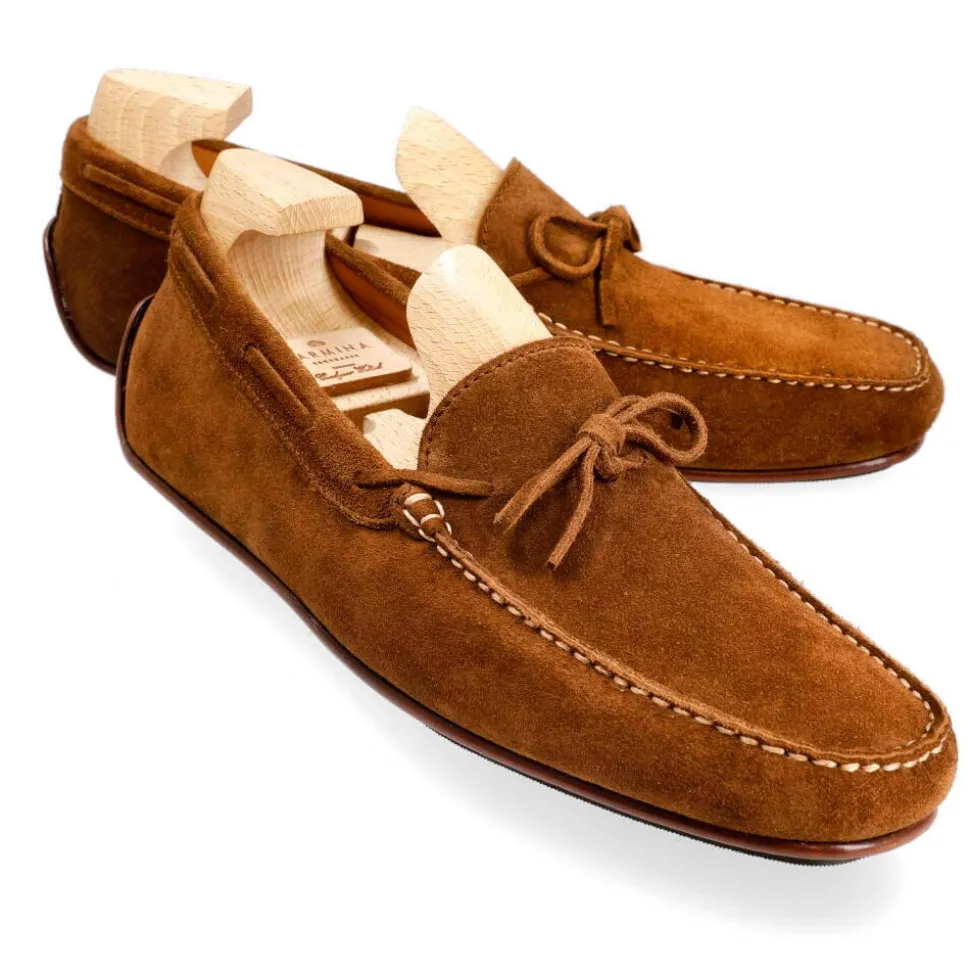 Driving Loafers|Carmina DRIVING LOAFERS 80802 MARIVENT SNUFF