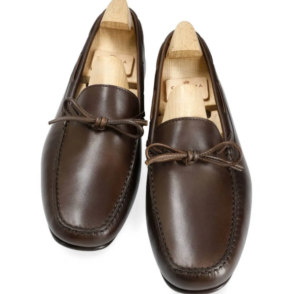 Driving Loafers|Carmina DRIVING LOAFERS 80802 MARIVENT BROWN