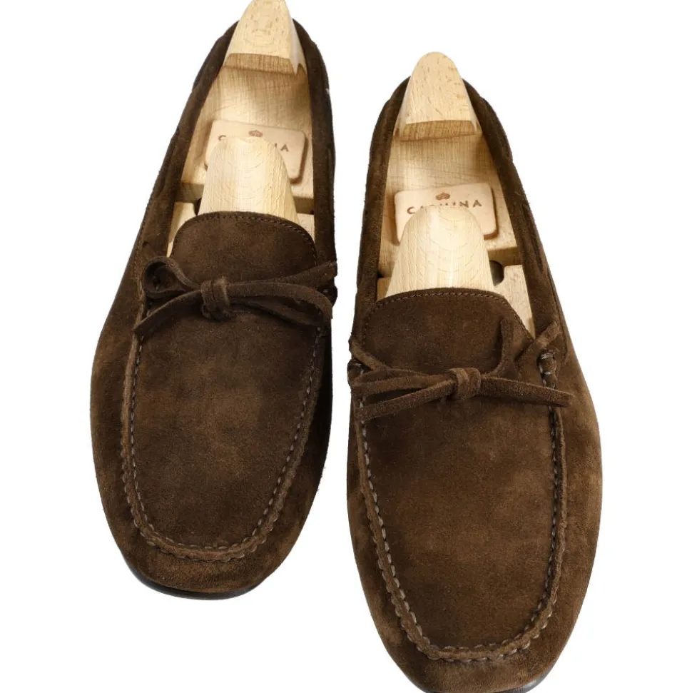 Driving Loafers|Carmina DRIVING LOAFERS 80802 MARIVENT BROWN