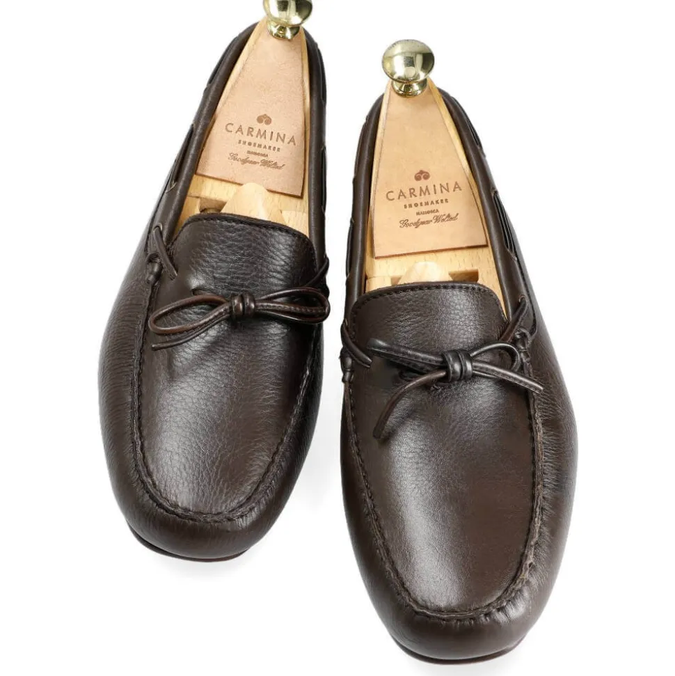 Driving Loafers|Carmina DRIVING LOAFERS 80802 MARIVENT BROWN